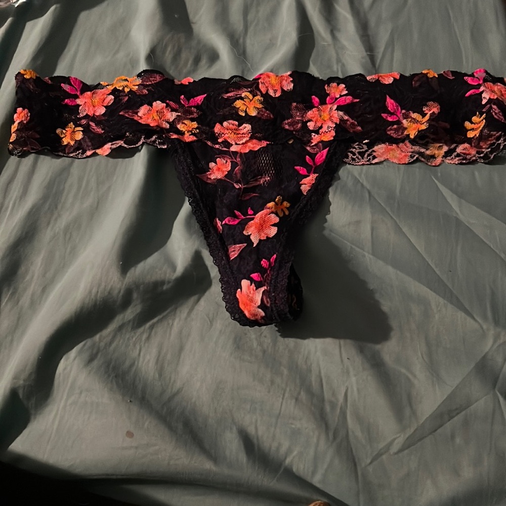 PINK floral underwear LARGE